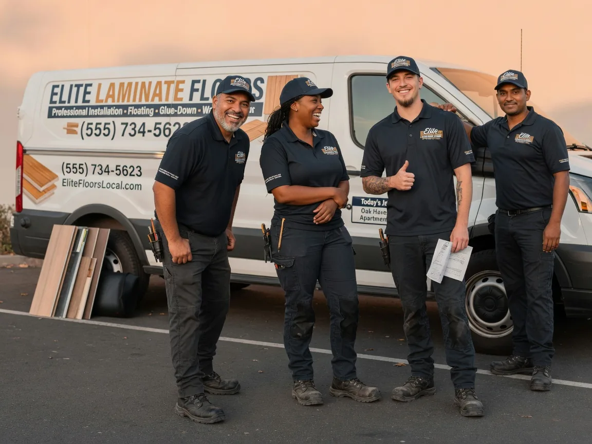 Laminate flooring installation company in Tryon, OK